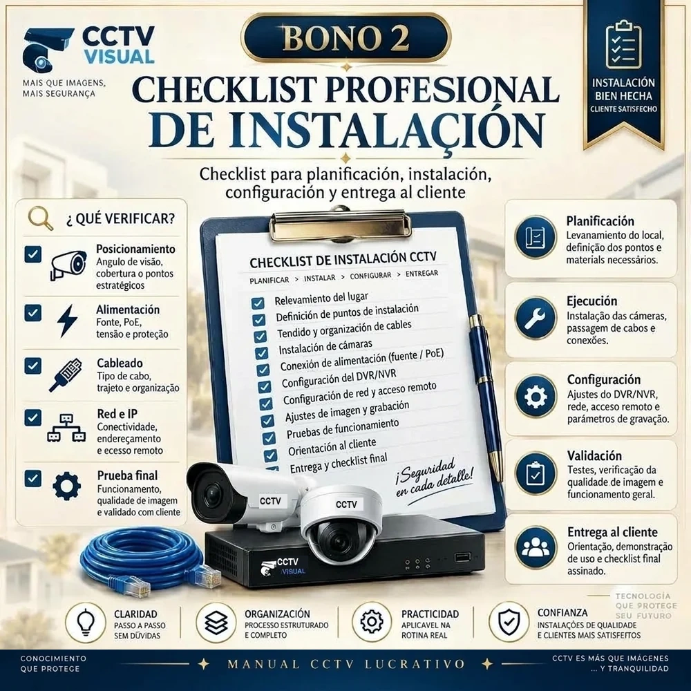 Checklist Profesional de Instalación