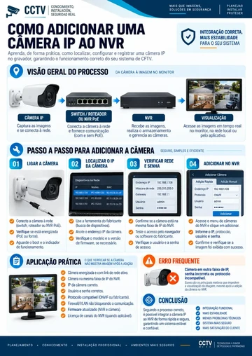 Cómo añadir una cámara IP al NVR