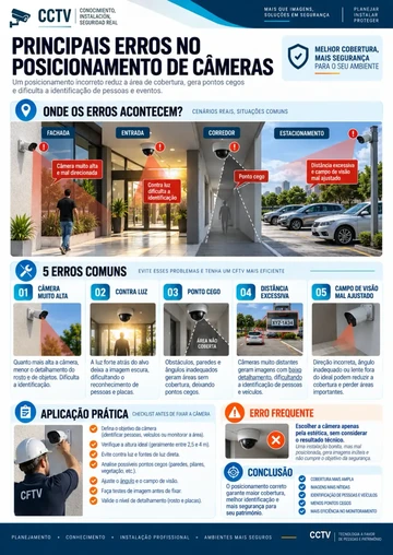 Principales errores en el posicionamiento de cámaras